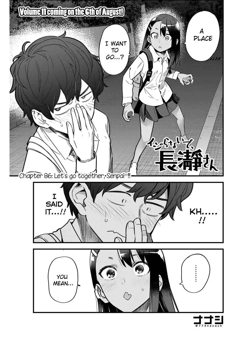 Please don't bully me, Nagatoro Chapter 86 1